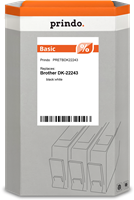 Prindo black on white