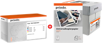 Prindo Classic black / cyan / magenta / yellow / White value pack