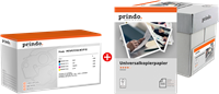 Prindo Classic black / cyan / magenta / yellow / White value pack