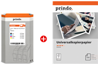 Prindo Classic black / cyan / magenta / yellow / White value pack