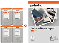 Prindo Classic XL black / cyan / magenta / yellow value pack