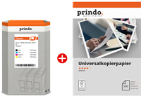 Prindo Classic XL black / cyan / magenta / yellow / White value pack
