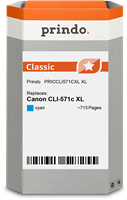 Prindo Classic XL cyan ink cartridge