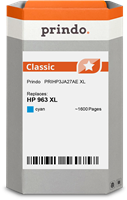 Prindo Classic XL cyan ink cartridge