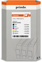 Prindo Classic XL multipack black / cyan / magenta / yellow / cyan (light) / magenta (light)
