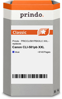 Prindo Classic XXL Blue ink cartridge