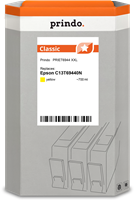 Prindo Classic XXL yellow ink cartridge