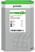 Prindo Green multipack black / cyan / magenta / yellow