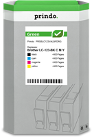 Prindo Green multipack black / cyan / magenta / yellow