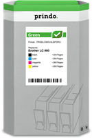 Prindo Green multipack black / cyan / magenta / yellow