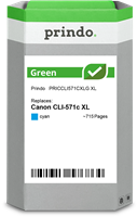 Prindo Green XL cyan ink cartridge
