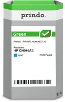 Prindo Green XL cyan ink cartridge