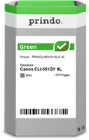 Prindo Green XL Gray ink cartridge