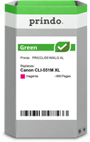 Prindo Green XL magenta ink cartridge