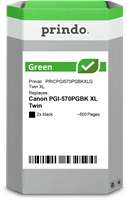 Prindo Green XL multipack black