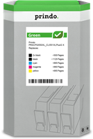 Prindo Green XL multipack black / black / cyan / magenta / yellow