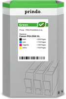 Prindo Green XL multipack black / cyan / magenta / yellow