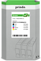 Prindo Green XL multipack black / cyan / magenta / yellow