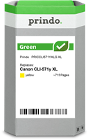 Prindo Green XL yellow ink cartridge