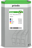 Prindo Green XXL multipack black / cyan / magenta / yellow