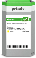Prindo Green XXL yellow ink cartridge