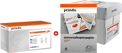 Prindo Basic black / cyan / magenta / yellow value pack