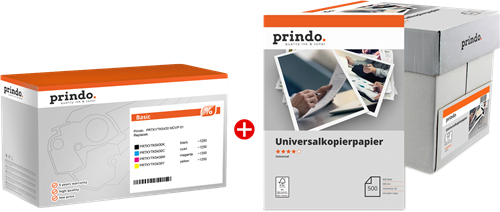 Prindo Basic black / cyan / magenta / yellow / White value pack
