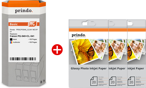 Prindo Basic black / more colours / White value pack