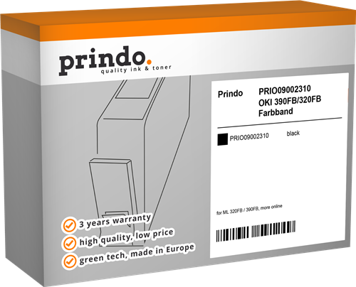 Prindo Basic ribbon black