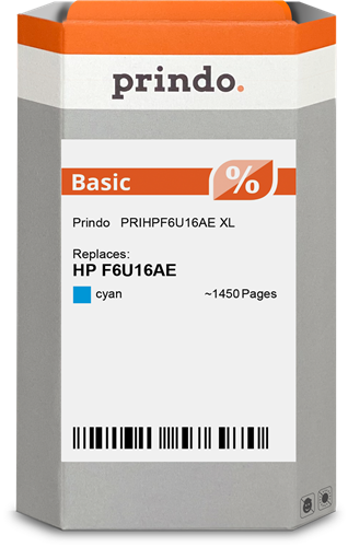 Prindo Basic XL cyan ink cartridge