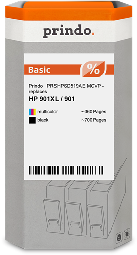 Prindo Basic XL multipack black / more colours