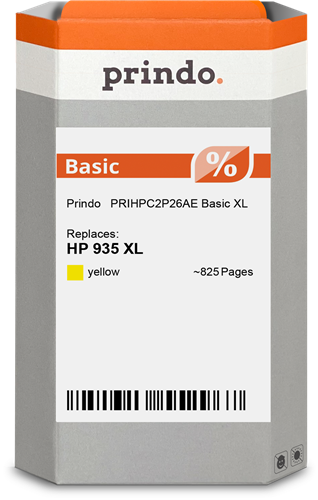 Prindo Basic XL yellow ink cartridge