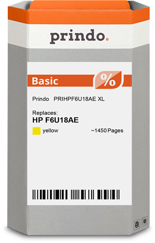 Prindo Basic XL yellow ink cartridge