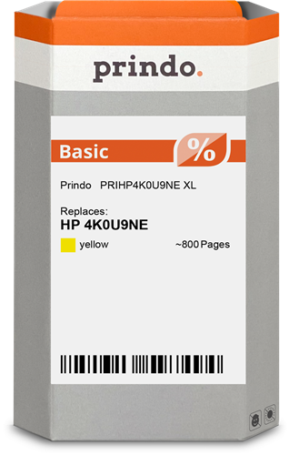 Prindo Basic XL yellow ink cartridge