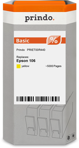 Prindo Basic yellow ink cartridge