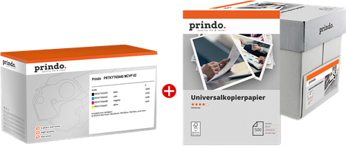 Prindo Classic black / cyan / magenta / yellow / White value pack