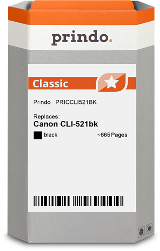 Prindo Classic black ink cartridge