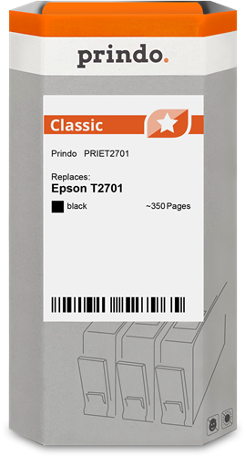 Prindo Classic black ink cartridge