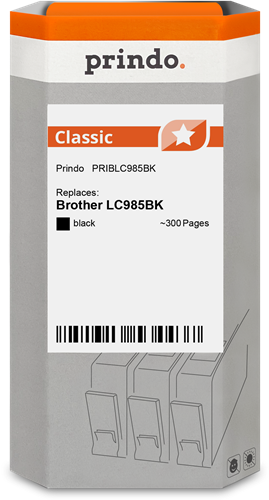 Prindo Classic black ink cartridge