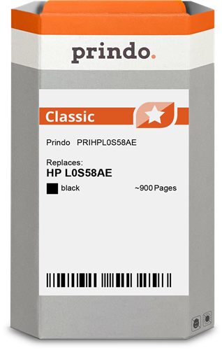 Prindo Classic black ink cartridge