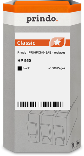 Prindo Classic black ink cartridge
