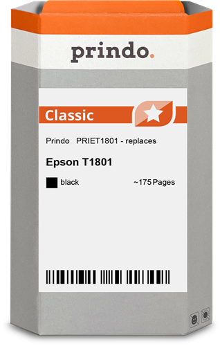 Prindo Classic black ink cartridge