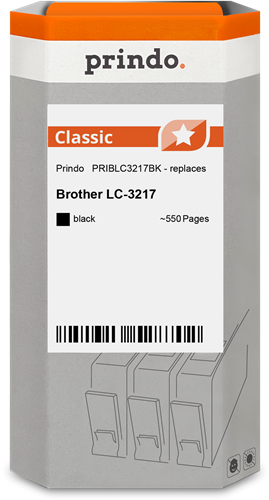 Prindo Classic black ink cartridge