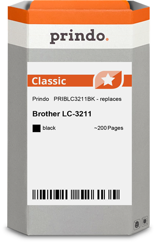 Prindo Classic black ink cartridge