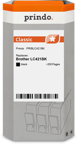 Prindo Classic black ink cartridge