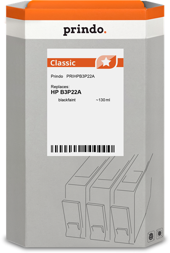 Prindo Classic Black (matt) ink cartridge