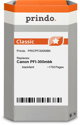 Prindo Classic Black (matt) ink cartridge