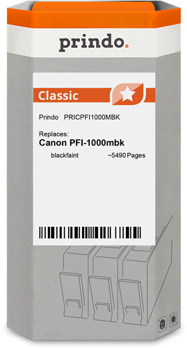 Prindo Classic Black (matt) ink cartridge