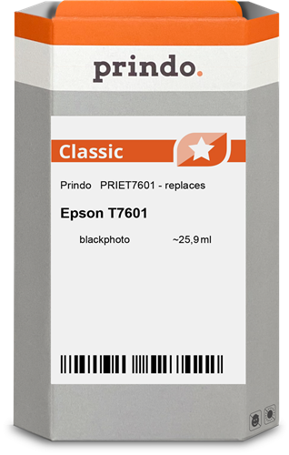 Prindo Classic Black (photo) ink cartridge