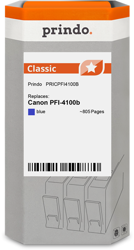 Prindo Classic Blue ink cartridge